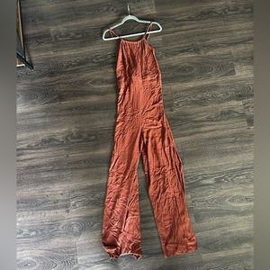 Oneill high neck, cross back jumpsuit